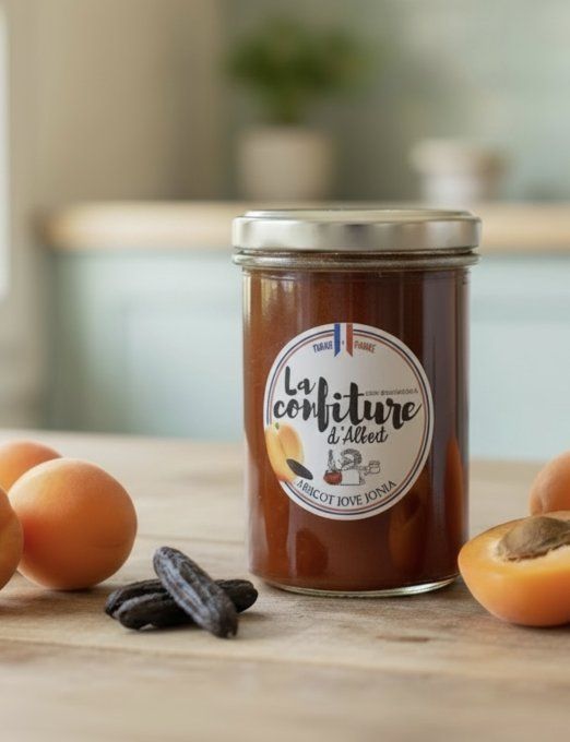 Confiture d'Abricot Fève Tonka