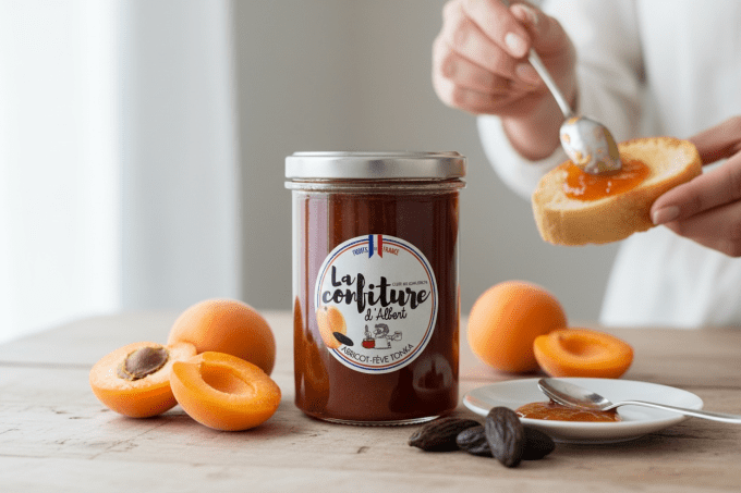 Confiture d'Abricot Fève Tonka