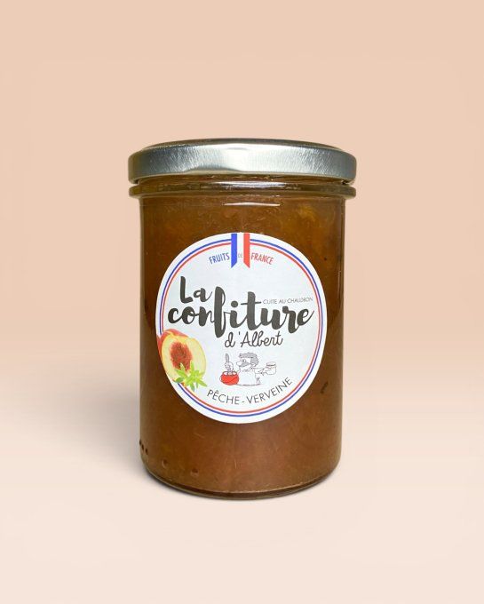 Confiture de Pêche Verveine