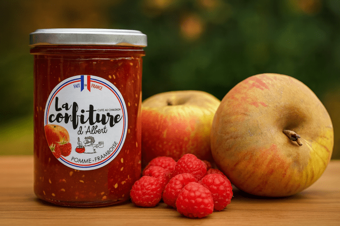 Confiture de Pomme Framboise
