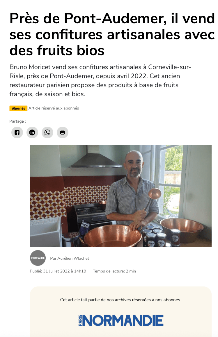 Article Paris-Normandie Article Paris-Normandie